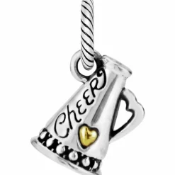 Brighton Cheer Charm Silver New