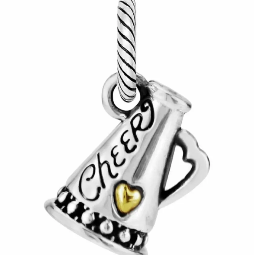 Brighton Cheer Charm Silver New