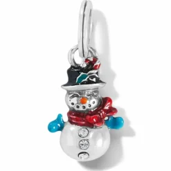 Brighton Cheerful Snowman Charm Fashion