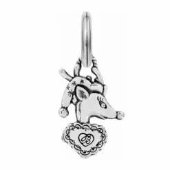 Brighton Christmas Deer Charm Silver-Gold Outlet