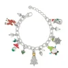 Brighton Christmas Forest Charm Bracelet Silver-Multi Clearance