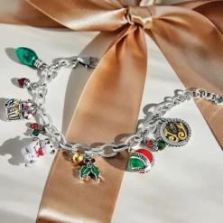 Brighton Christmas Is Coming Charm Bracelet Silver-Multi Discount