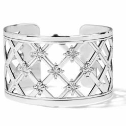 Brighton Christo Amsterdam Wide Cuff Bracelet Silver Discount