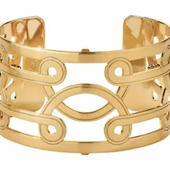 Brighton Christo Lima Wide Cuff Bracelet Gold Online