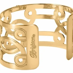 Brighton Christo Lima Wide Cuff Bracelet Gold Online