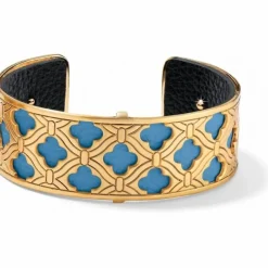 Brighton Christo London Narrow Cuff Bracelet Set Gold-BaliBlue Fashion