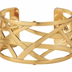 Brighton Christo Maritzburg Wide Cuff Bracelet Gold Fashion