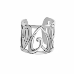 Brighton Christo Prague Wide Ring Silver Outlet