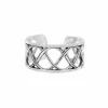 Brighton Christo Sydney Narrow Ring Silver Fashion