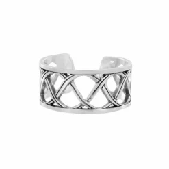 Brighton Christo Sydney Narrow Ring Silver Fashion