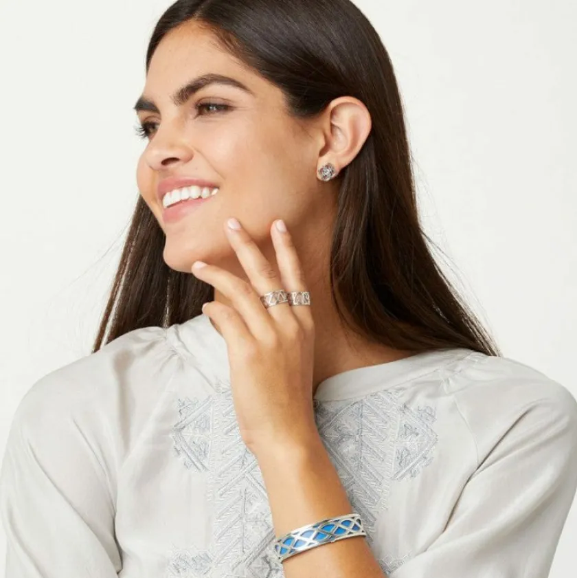 Brighton Christo Sydney Narrow Ring Silver Fashion