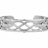 Brighton Christo Sydney Slim Cuff Bracelet Silver Fashion