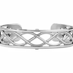 Brighton Christo Sydney Slim Cuff Bracelet Silver Fashion