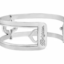 Brighton Christo Toledo Del Sol Narrow Cuff Bracelet Silver Fashion