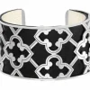 Brighton Christo Toledo Wide Cuff Bracelet Set Silver-Black Online