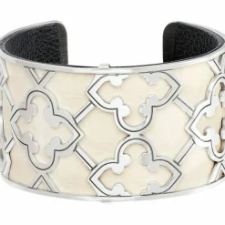 Brighton Christo Toledo Wide Cuff Bracelet Set Silver-Black Online
