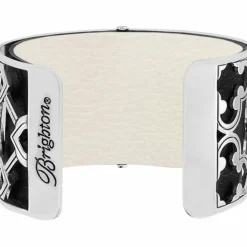 Brighton Christo Toledo Wide Cuff Bracelet Set Silver-Black Online