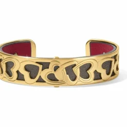 Brighton Christo Venice Slim Cuff Bracelet Set Gold-Pewter Online