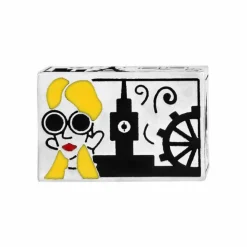 Brighton City Girl Postcard Bead Silver-Multi Hot