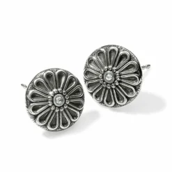 Brighton Clara Flower Mini Post Earrings Silver Online