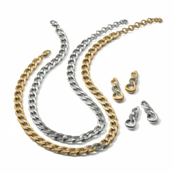 Brighton Cleo Pave Link Necklace Best