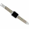 Brighton Coconut Grove Watch Band Silver-Gold Best