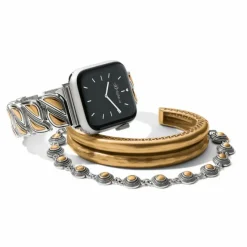 Brighton Coconut Grove Watch Band Silver-Gold Best