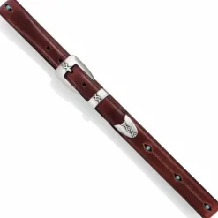 Brighton Cody Turquoise Taper Belt Brown-Black Discount
