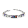 Brighton Colormix Block Bracelet Silver-Multi Online