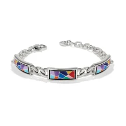 Brighton Colormix Block Bracelet Silver-Multi Online