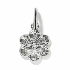 Brighton Colormix Flower Charm Silver-Multi Clearance