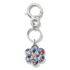 Brighton Colormix Flower Handbag Fob Silver-Multi Sale