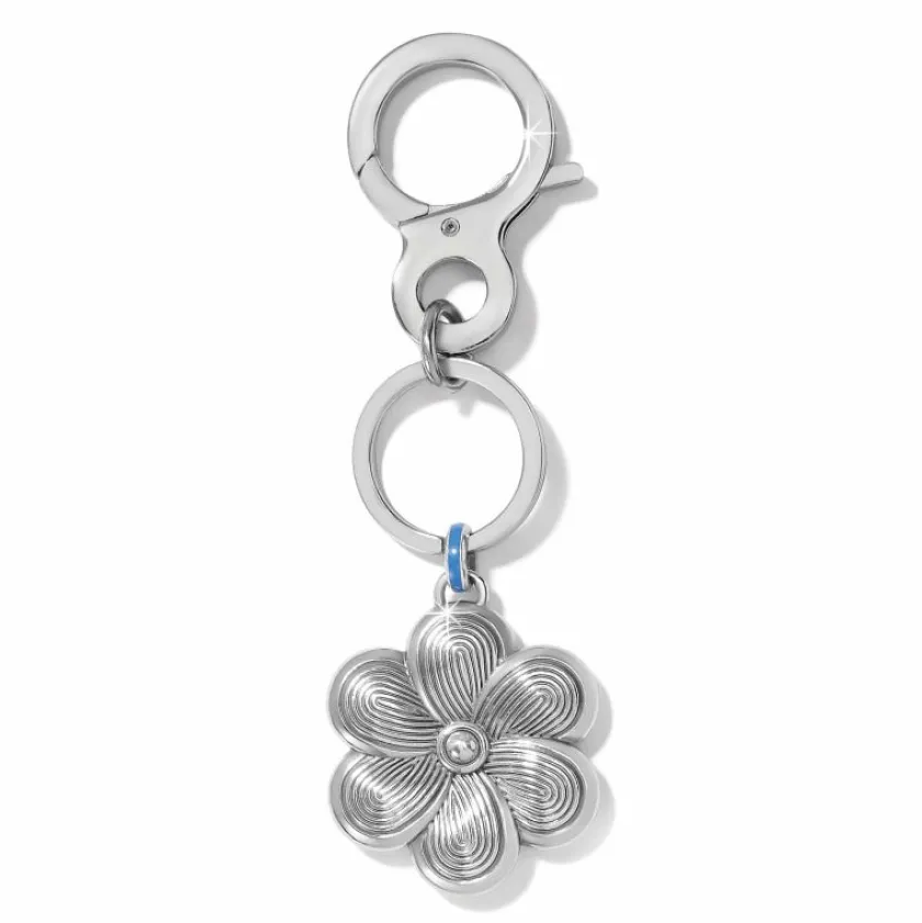 Brighton Colormix Flower Handbag Fob Silver-Multi Sale