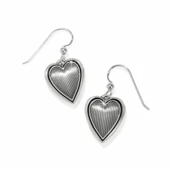 Brighton Colormix Heart French Wire Earrings Silver-Multi Fashion