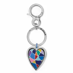 Brighton Colormix Heart Handbag Fob Multi Sale