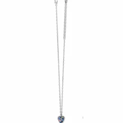 Brighton Colormix Heart Short Necklace Silver-Multi New
