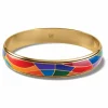 Brighton Colormix Jewel Bangle Gold-Multi Hot