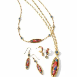 Brighton Colormix Jewel French Wire Earrings Gold-Multi Best