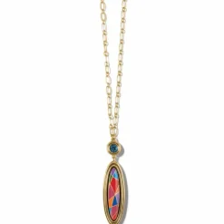 Brighton Colormix Jewel Mid Necklace Gold-Multi Sale