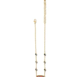 Brighton Colormix Jewel Short Necklace Gold-Multi Sale