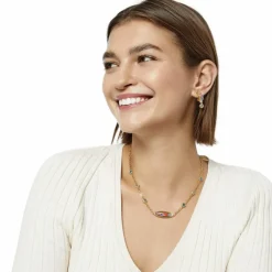 Brighton Colormix Jewel Short Necklace Gold-Multi Sale