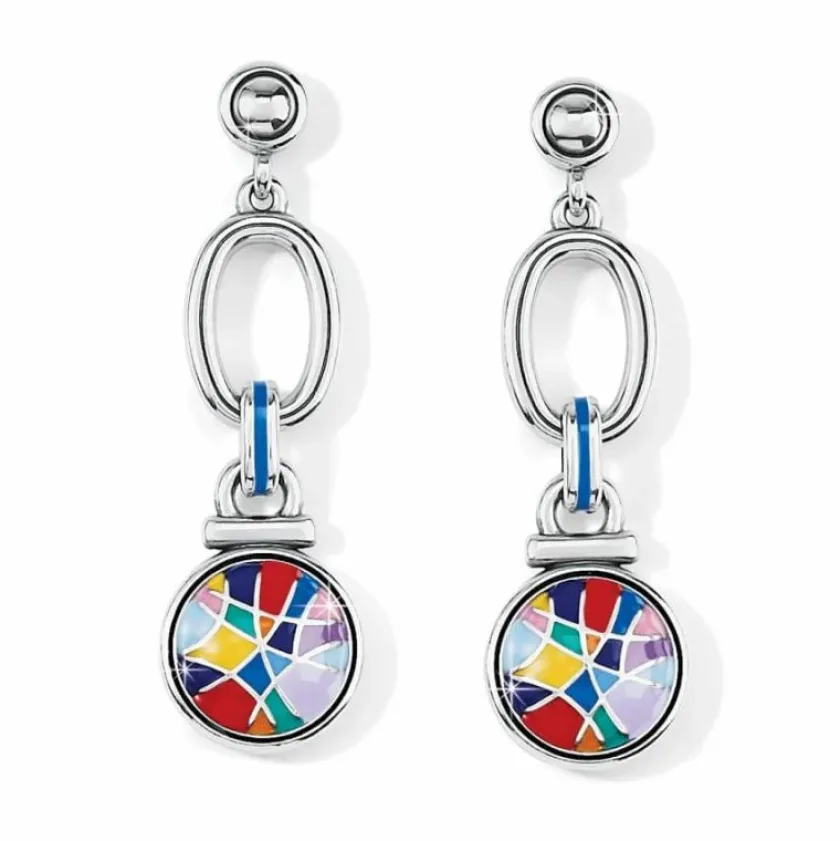 Brighton Colormix Post Earrings Silver-Multi Sale