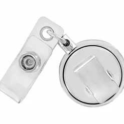 Brighton Contempo Clip-On Badge Clip Silver Clearance