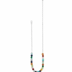 Brighton Contempo Confetti Necklace Silver-Multi Outlet