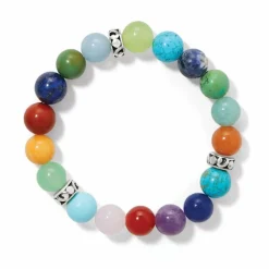 Brighton Contempo Confetti Stretch Bracelet Silver-Multi Discount