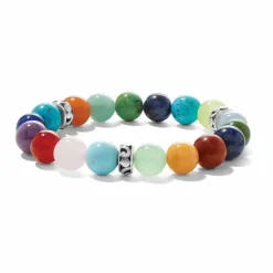 Brighton Contempo Confetti Stretch Bracelet Silver-Multi Discount