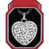 Brighton Contempo Convertible Locket Necklace Box Set Silver Discount