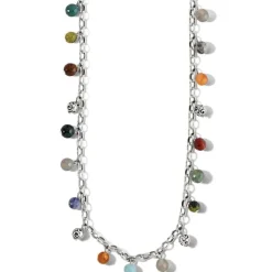 Brighton Contempo Desert Sky Droplet Necklace Silver-Multi Sale