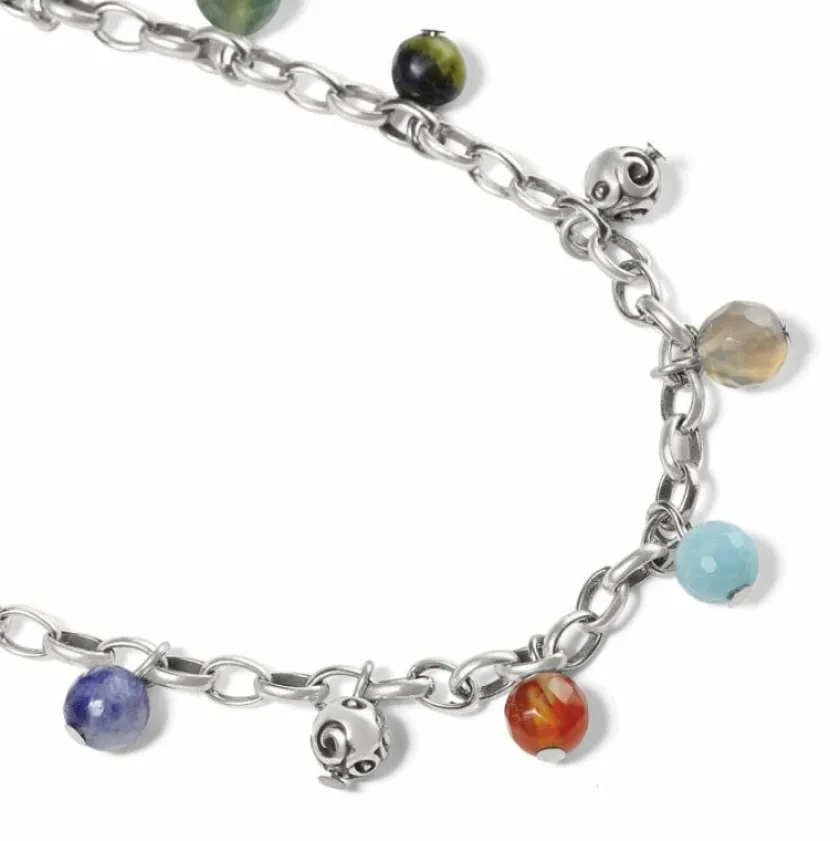 Brighton Contempo Desert Sky Droplet Necklace Silver-Multi Sale