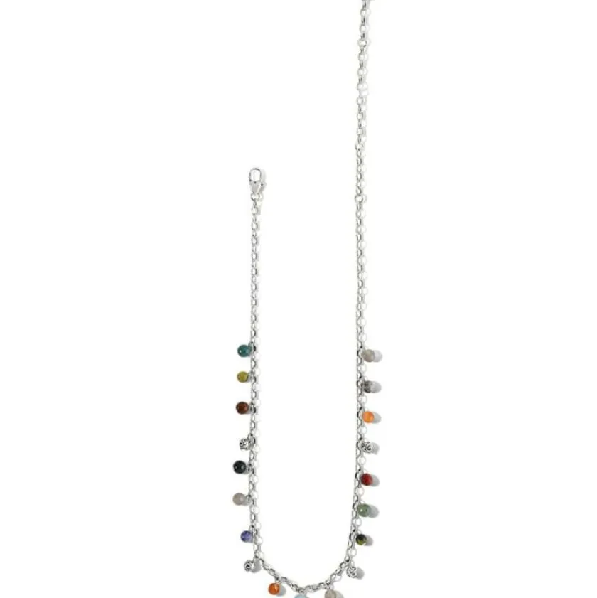 Brighton Contempo Desert Sky Droplet Necklace Silver-Multi Sale